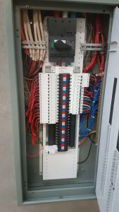 main switchboard installation electrical distribution board commercial wiring panel