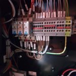 generator control wiring relay modules terminal blocks deep sea controller industrial electrical