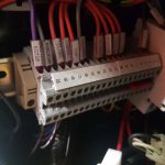 generator control wiring terminal block labelled cables deep sea controller installation