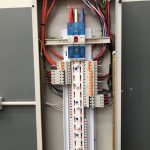 commercial switchboard installation electrical distribution board clean wiring scalable design