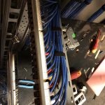 cat6 patch panel termination data cabling structured network installation rack