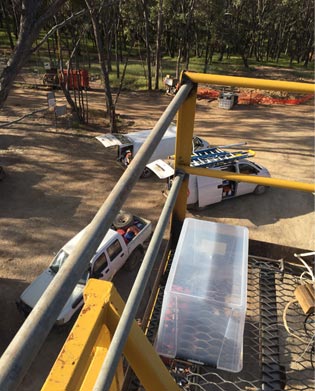 Installation of CCTV at a gold mine, using solar panels for power and includes offsite camera viewing. 