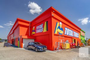 Total Tools Virginia QLD electrical data CCTV installation commercial retail fitout Australia